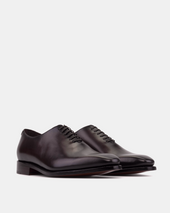 Vincent Dark Brown Wholecut with Half-Rubber Soles - 722