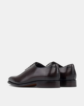 Vincent Dark Brown Wholecut with Half-Rubber Soles - 722