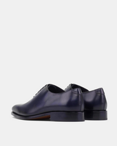 Vincent Navy Wholecut with Half-Rubber Soles - 722