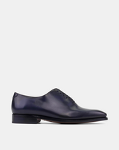 Vincent Navy Wholecut with Half-Rubber Soles - 722
