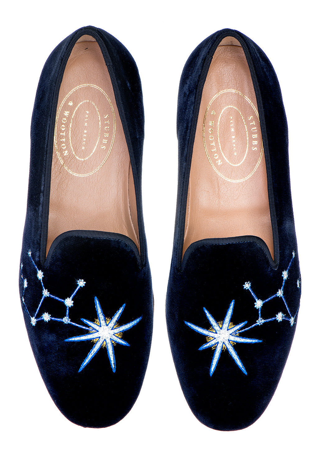 Virgo Midnight Velvet Slipper (Men)