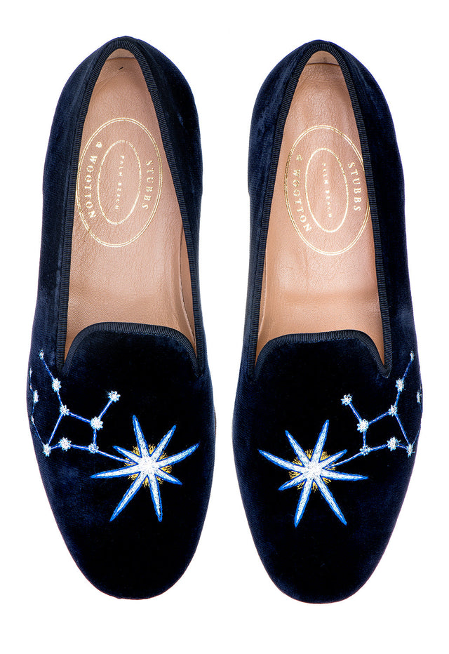 Virgo Midnight Velvet Slipper (Men)