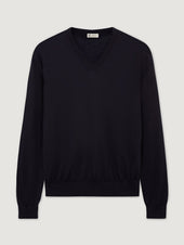 Navy Voile D'or Sweater
