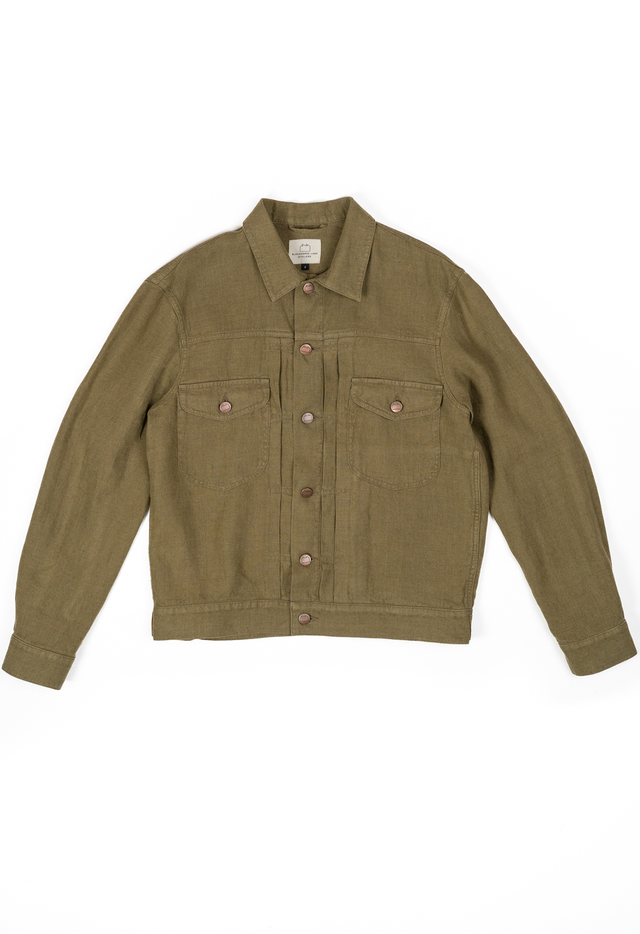 W10 Type II Linen Jacket Olive