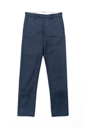 W11 Straight Tapered Navy Japanese Twill Mens Chinos