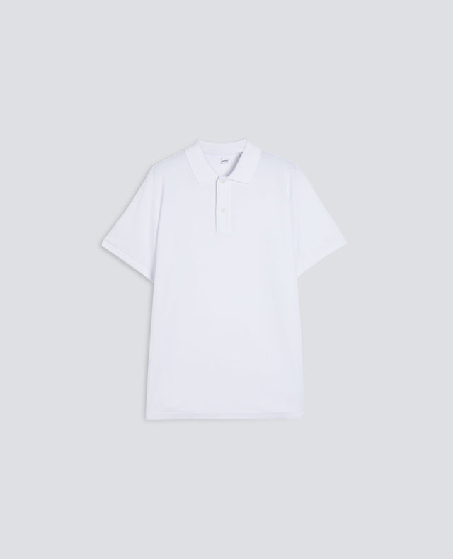 Polo In Cotone Piquet Tinto Capo Bianco