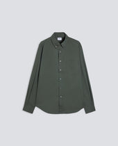 SHIRT IN OXFORD DI COTONE LAVATO B.D NEW MAGRA - FORESTA