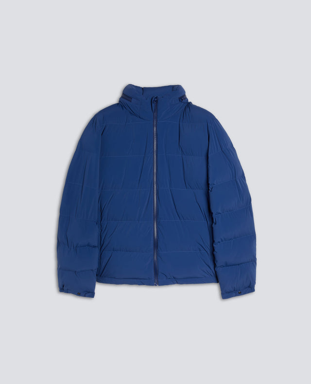 Piumino Pocoelastico Re In Nylon Bluette