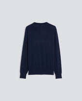 Sweater Girocollo In Misto Cotone