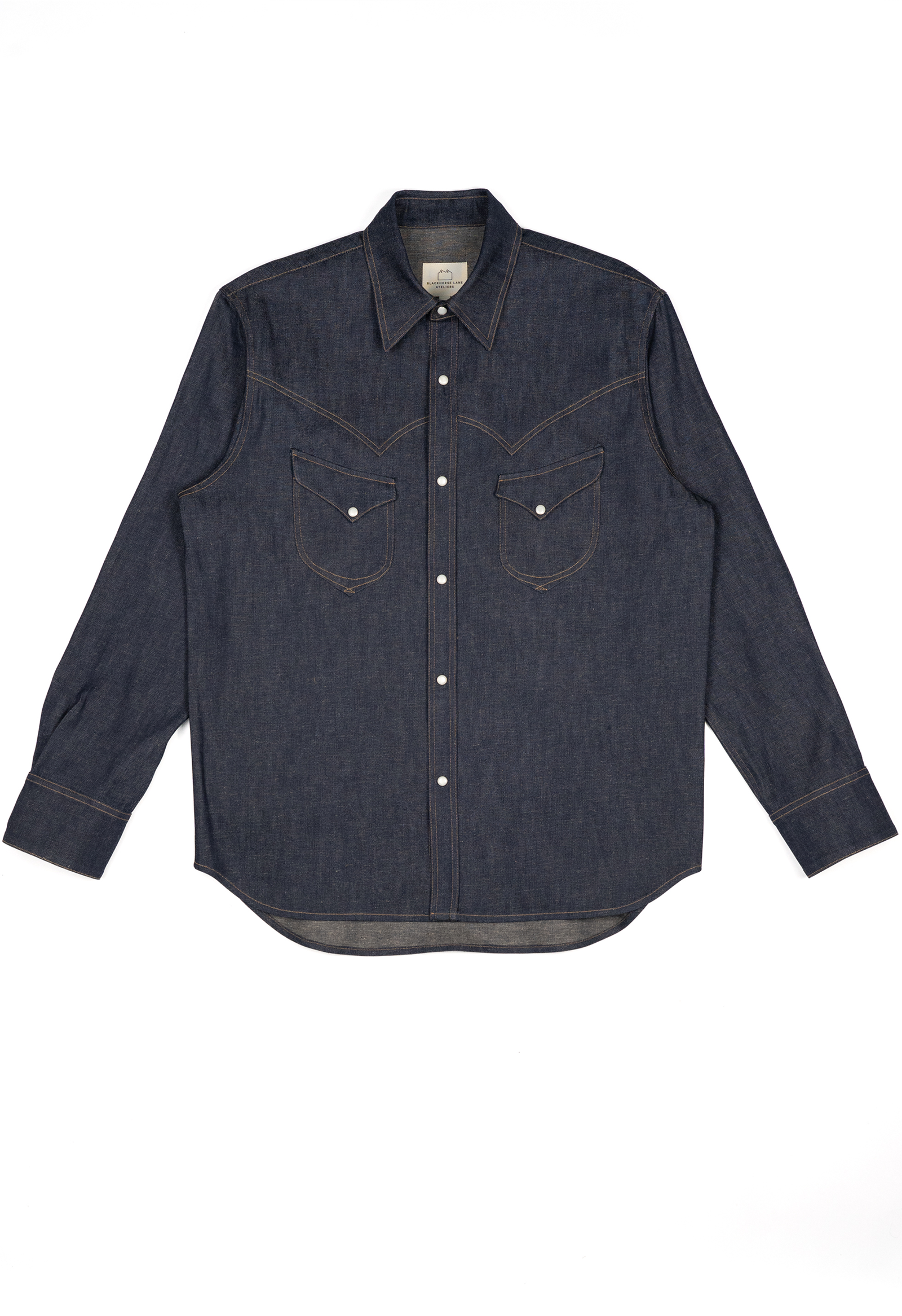 W5 HERITAGE WESTERN SHIRT JAPANESE 11oz INDIGO