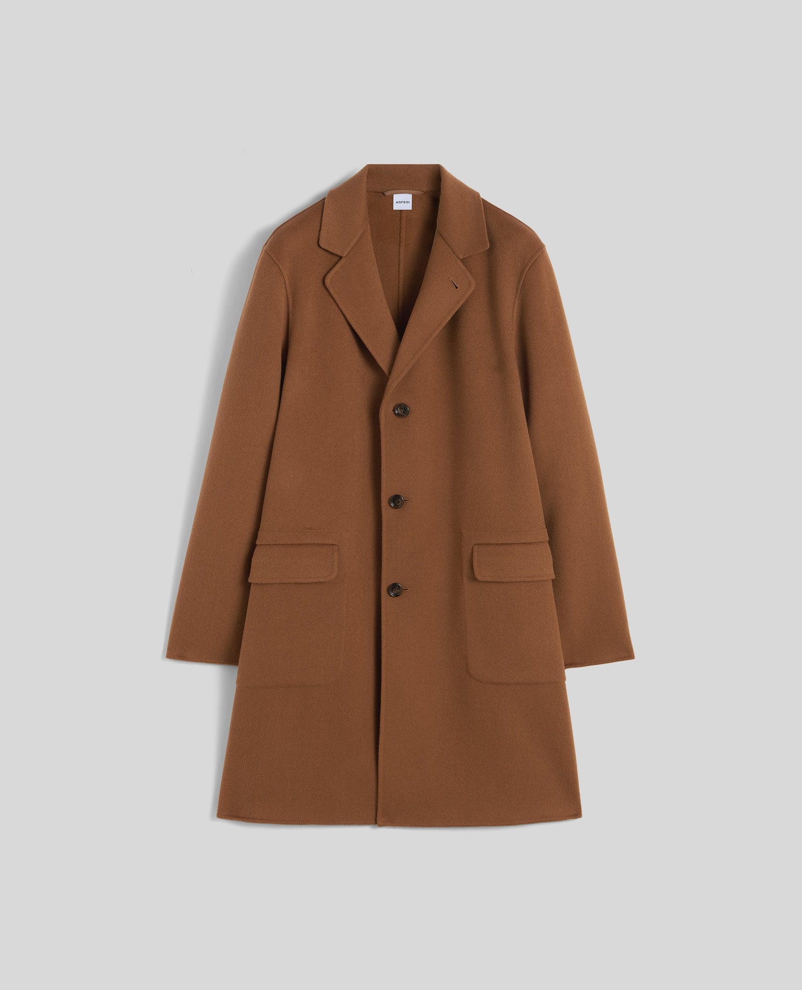 COAT FRANKLIN IN DOUBLE DI LANA - CAMMELLO