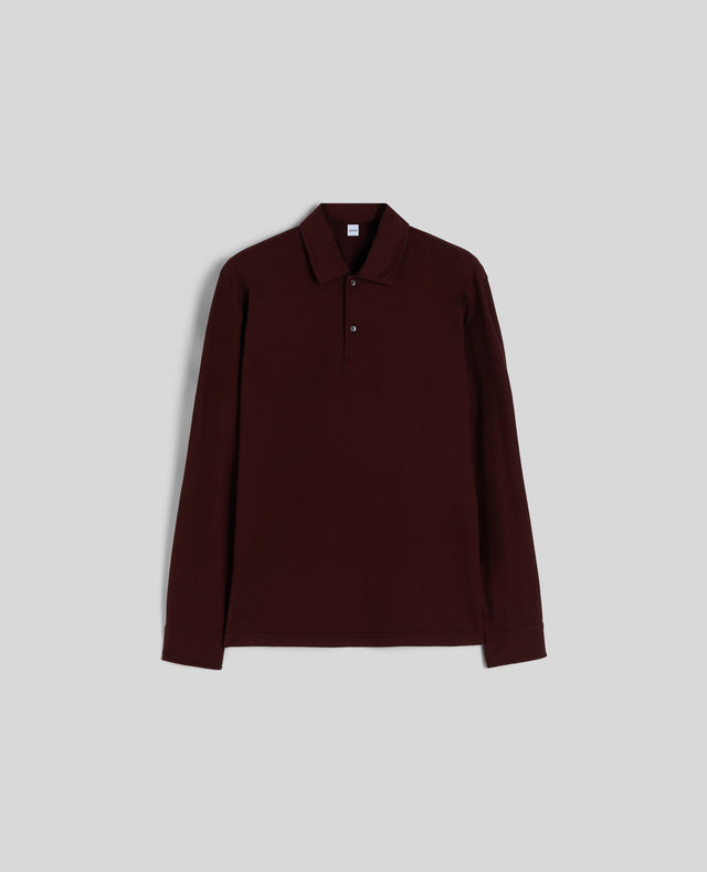 Polo In Jersey Di Cotone Barbera
