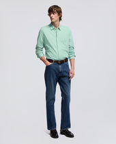 Shirt In Jersey Vellutato Menta