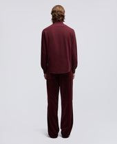 Shirt In Jersey Vellutato Barbera