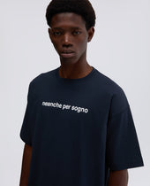 Tshirt Girocollo In Jersey Di Cotone