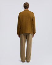 Shirt Field Shirt In Harris Tweed Senape