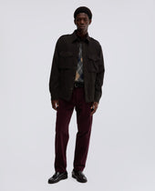 Shirt Field Shirt In Flanella Marrone