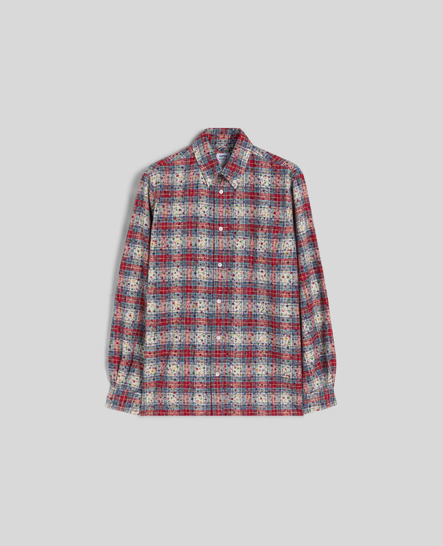 SHIRT DROPS IN FLANELLA - MULTICOLOR