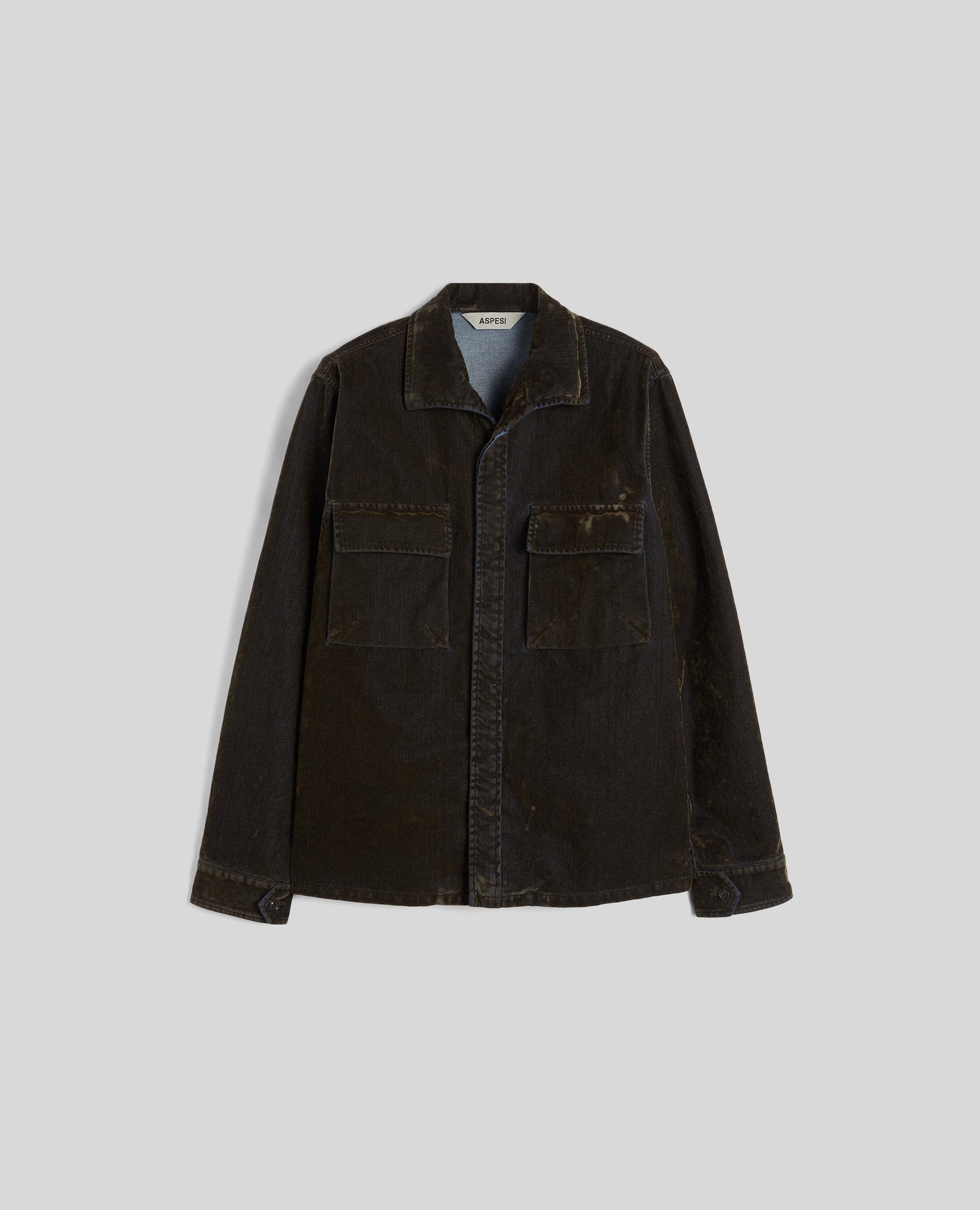 SHIRT MILITARE IN DENIM - MILITARE