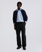 Shirt In Popeline Di Cotone Rigato Azzurro