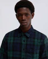 Shirt Utility In Twill Di Cotone Check