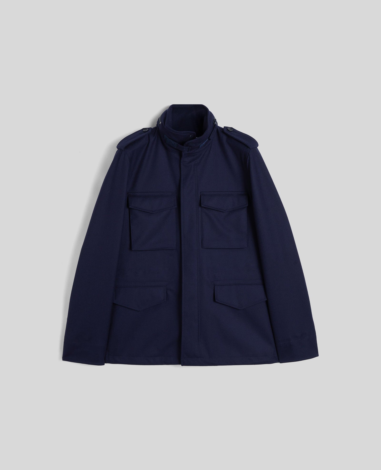Mini Field Jacket In Lana