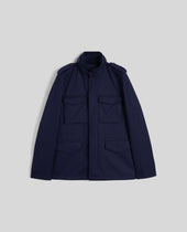 Mini Field Jacket In Lana