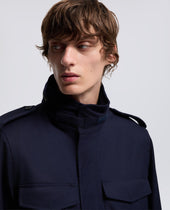 Mini Field Jacket In Lana