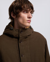 Giubbotto Fifty In Canvas Di Cotone Militare