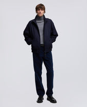 Giubbotto Stanton In Twill Di Lana