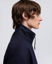 Giubbotto Stanton In Twill Di Lana