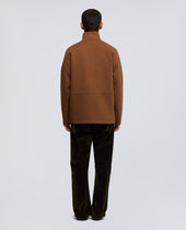 Field Jacket Nelson In Double Di Lana Cammello