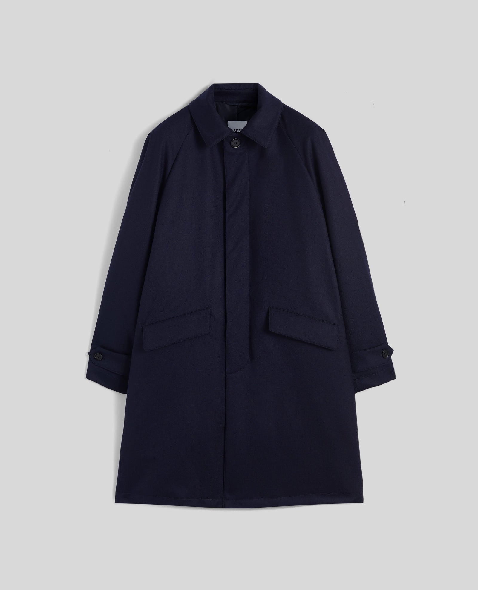 Impermeabile Wright In Twill Di Lana