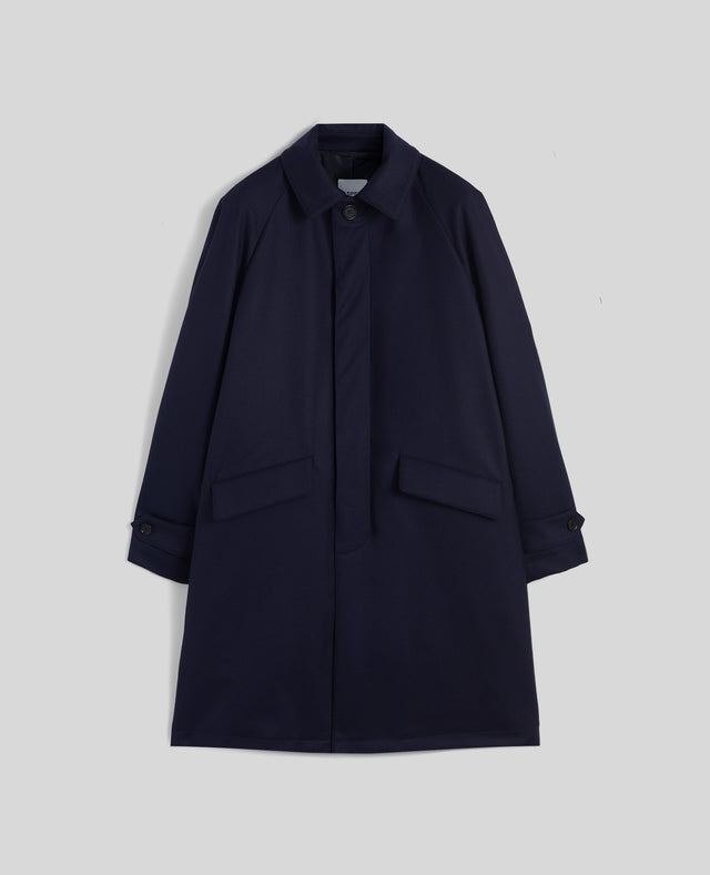 Impermeabile Wright In Twill Di Lana