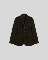 Jacket Kuki In Velluto A Coste Militare