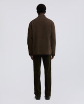 Jacket Chang In Lana Shetland Marrone