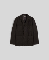Overshirt Fandango Wint In Lana E Cashmere Marrone