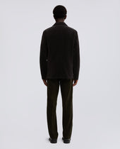 Jacket Isaac In Velluto Marrone