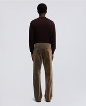 Pantalone Press In Denim Tortora