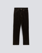 Pants Press In Denim Militare