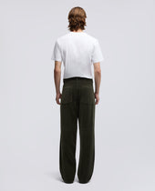 Pants Lab Workwear In Tela Di Cotone Militare