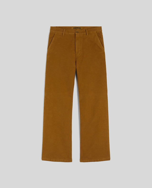 PANTS NORMAN IN FUSTAGNO - BISCOTTO