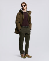 Pants Chino Funzionale In Velluto Militare