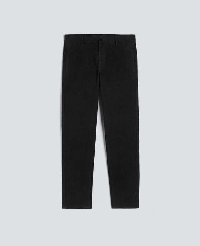 PANTS CHINO FUNZIONALE IN VELLUTO - MARRONE