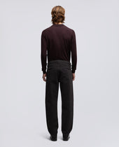 Pants Chino Funzionale In Velluto Marrone