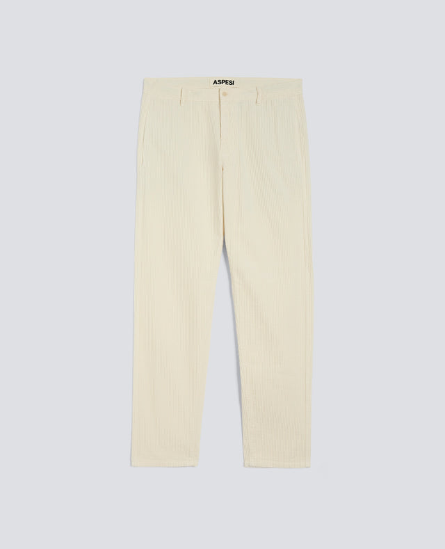 Pants Chino Funzionale In Velluto Naturale