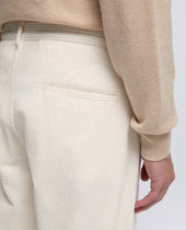 Pants Chino Funzionale In Velluto Naturale