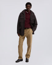 Pants In Twill Di Cotone E Lyocell Beige