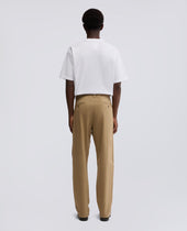 Pants In Twill Di Cotone E Lyocell Beige