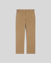 Pants Adrien In Gabardina Di Cotone Coloniale